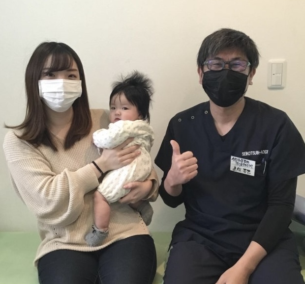 産後のママさんを1,000人以上みさせていただいておりますので安心してご来店下さい。の写真